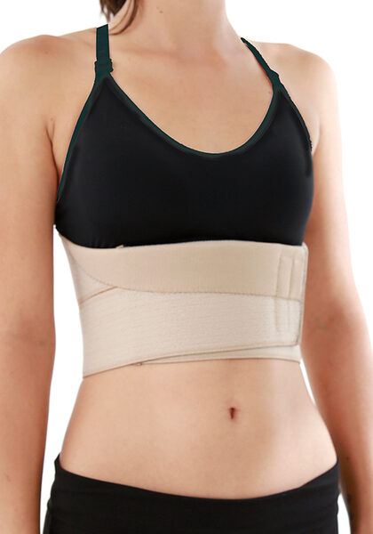 faja torácica mujer soporte costal ajustable