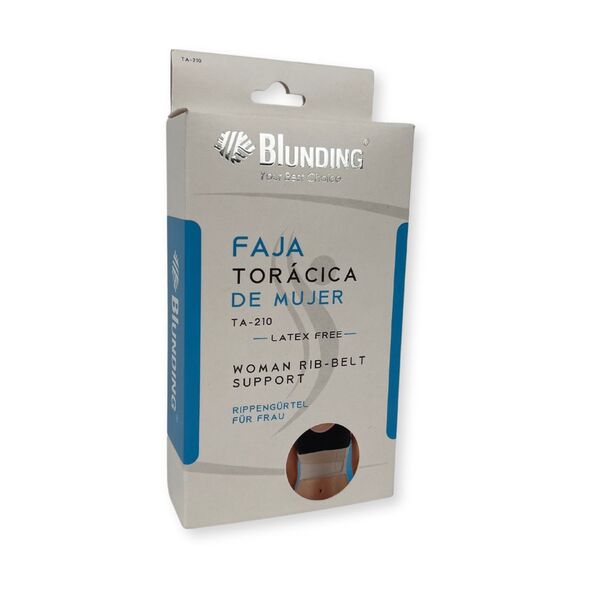 faja torácica mujer soporte costal ajustable