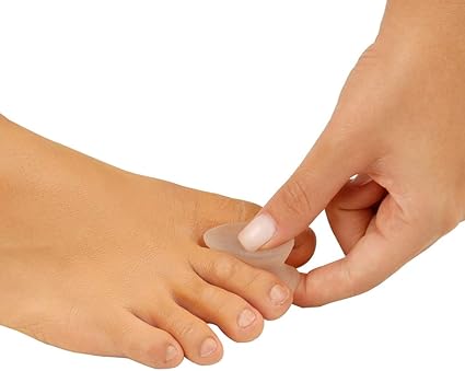 Corrector de juanete de gel suave para aliviar hallux valgus