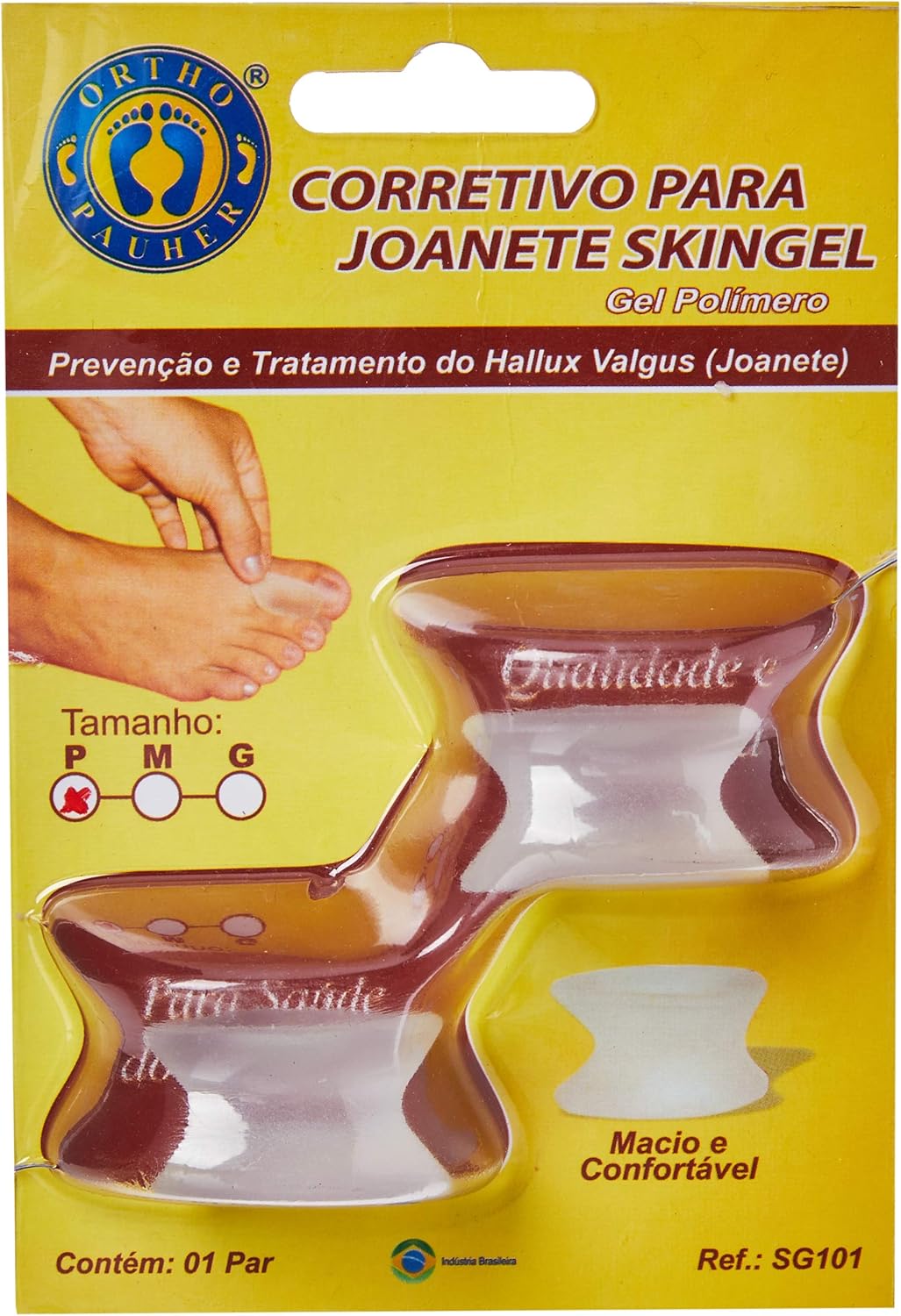 Corrector de juanete de gel suave para aliviar hallux valgus