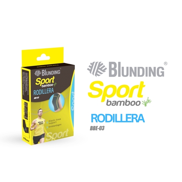 Rodillera Deportiva Bambú Blunding Sport Soporte de Rodilla - Imagen 4