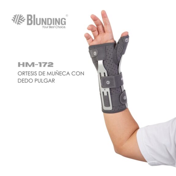 ortesis de muñeca con pulgar soporte ortopedico