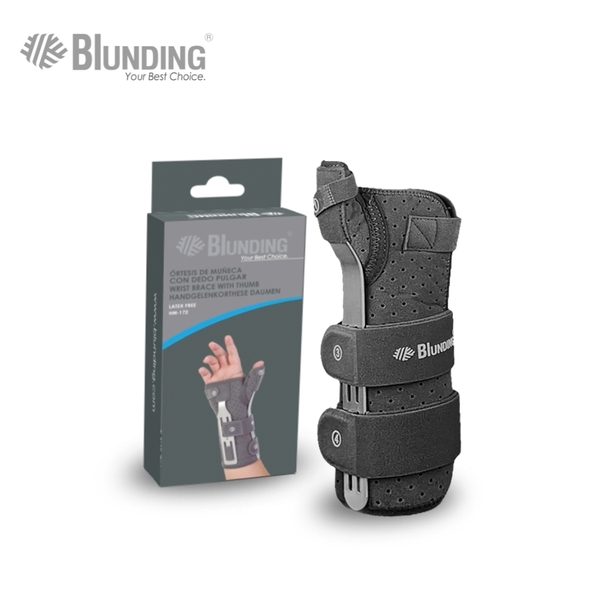 brace de muñeca con soporte de pulgar