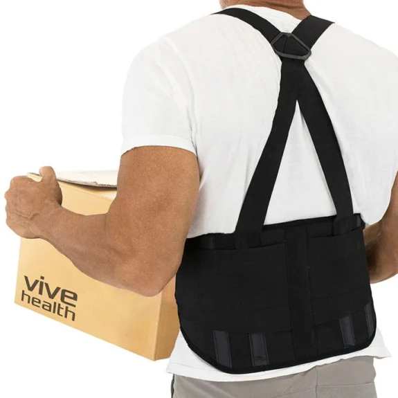 Faja de Trabajo Soporte Lumbar Industrial Ajustable