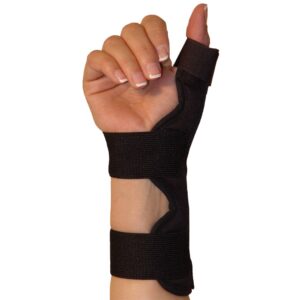 brace de muñeca con soporte palmar