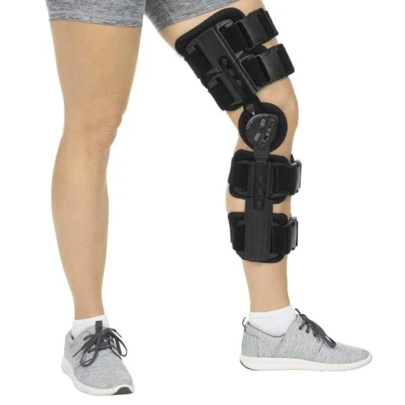 ortesis de rodilla con goniometro vive health