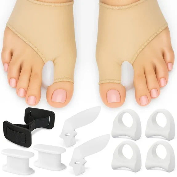 Kit para juanete con separadores y protectores de gel 11 piezas