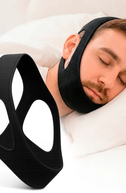 banda antirronquidos ajustable para dormir