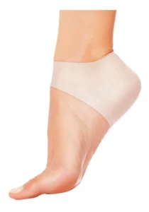 Protector de talón agrietado de gel para hidratación y alivio