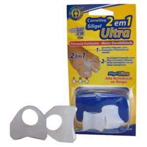 Separador de dedos de gel con anillo integrado para juanete