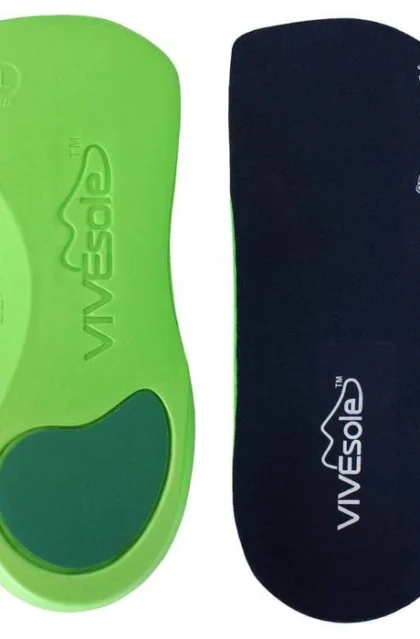 Plantillas 3/4 para fascitis plantar con soporte de arc