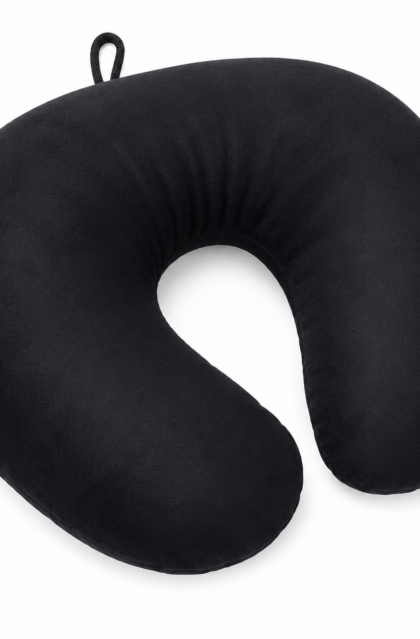 almohada cervical de microfibra con espuma molida