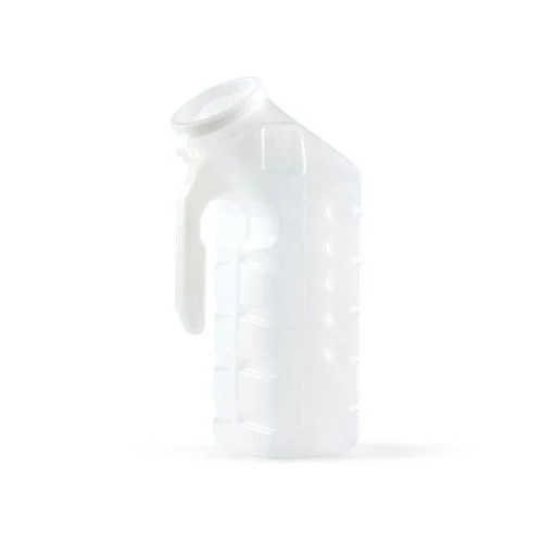 orinal masculino portátil con tapa antiderrames